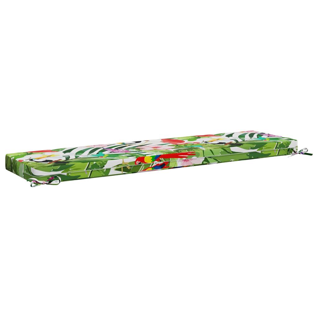 2 Piece Bench Cushions SOEST 2 Pcs. 100percent Polyester Multicolor