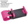 Yushuo Car Bracket: Portable Steering Wheel Mobile Phone Holder, Creative Lazy Navigation Support.