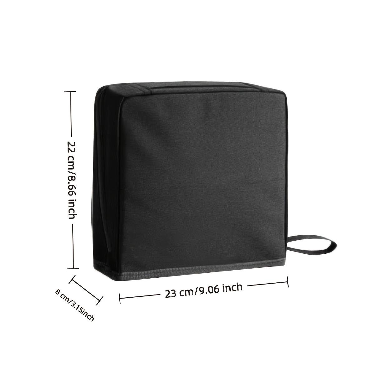 

1pc Standing Makeup Bag, Multifunctional Large Capacity in Black and White with Purple Accents, High-Quality Compartment Storage чёрный