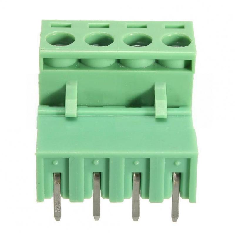 4Pole 2Edg 4Pin 508Mm Plug-In Screw Terminal Block Connector Kit