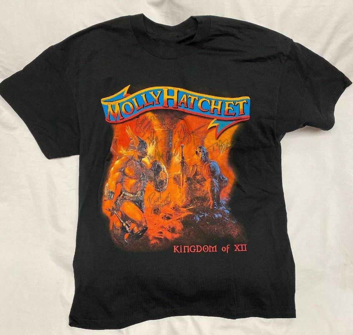 New Molly Hatchet Kingdom of XII Gift For Fans Men All Size T-Shirt LW322 S