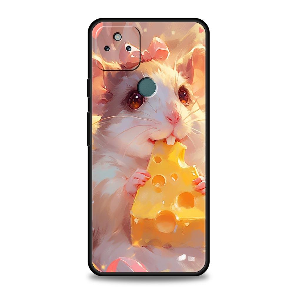 

Phone Case Cover for Google Pixel 10 9 8 7 6 7A 6A Pro Shockproof Soft TPU 10 9 Pro XL Shell Capas Bag Funny Rock And Roll Mouse Pixel 8 A