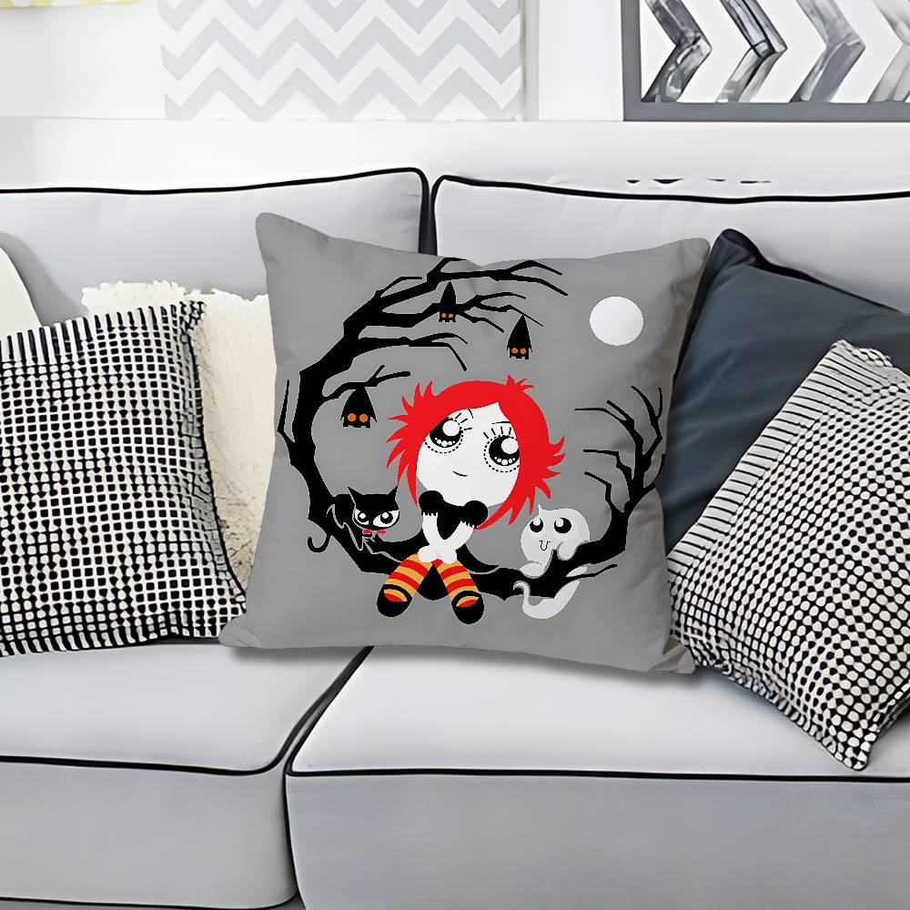 RRuby GGloom Gothic Various Sizes Square Pillow Case For Car Home Bedchamber Decor Custom Valentine gift
