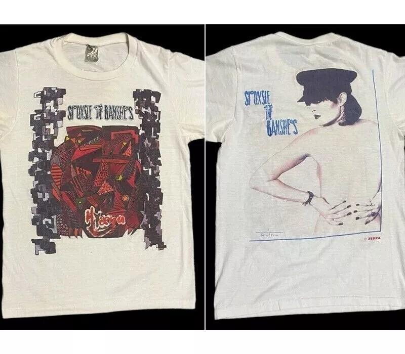 Siouxsie and the Banshees Retro style White T shirt 2 side tee Men Women Unisex T-Shirt XXL