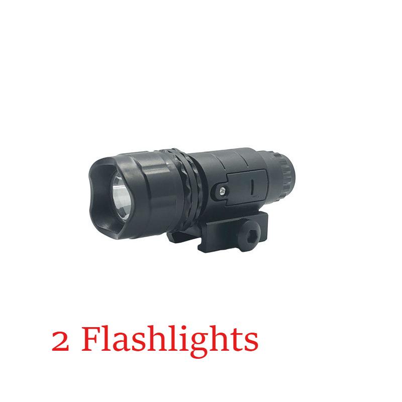 Toy Gun Foam Blaster Accessories Shooting Target Infrared Laser Tactical Flashlight Red Dot Sight for Outdoor CS Game Upgrades