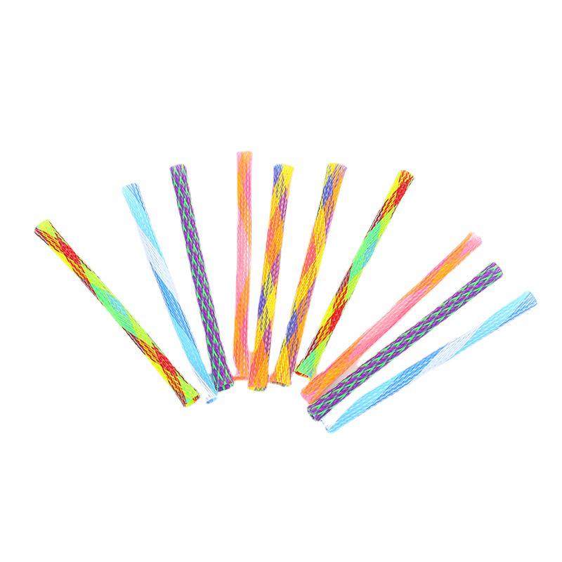 Colorful Telescopic Cat Teaser Stick - Spring Interactive Cat Chase Toy