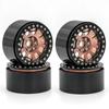 Aluminum Alloy Wheel   Beadlock 2.2in Wheel  S Hub 4pcs Replacement for 1Celsius10 1Celsius8   90046 90047 RR10 RC Car