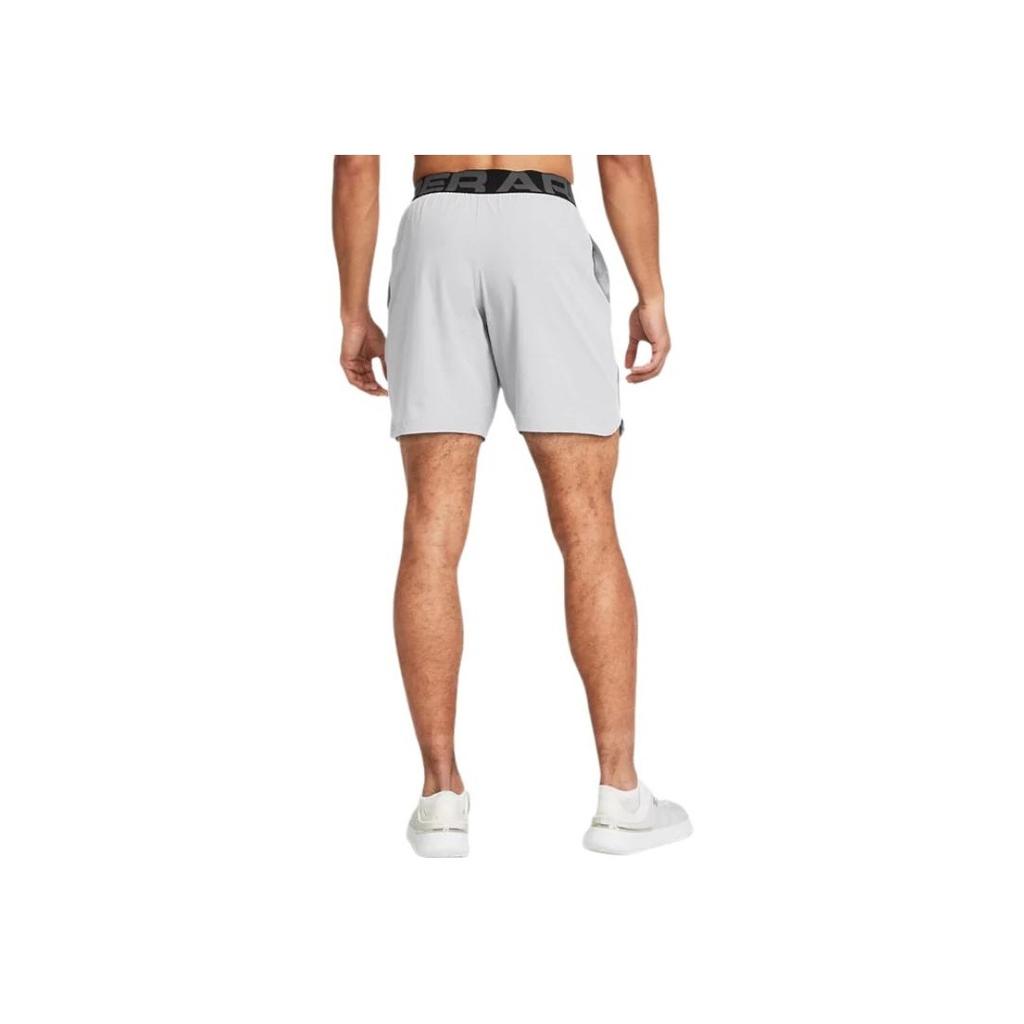 Under Armour Logo Color Block Comfortable Woven Casual Shorts Men Shorts Downpour-Gray 1362289-014
