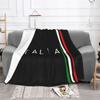 Italia Knitted Blankets Fleece Italy Italian Flag Lightweight Throw Blankets for Home Couch Bedroom Quilt