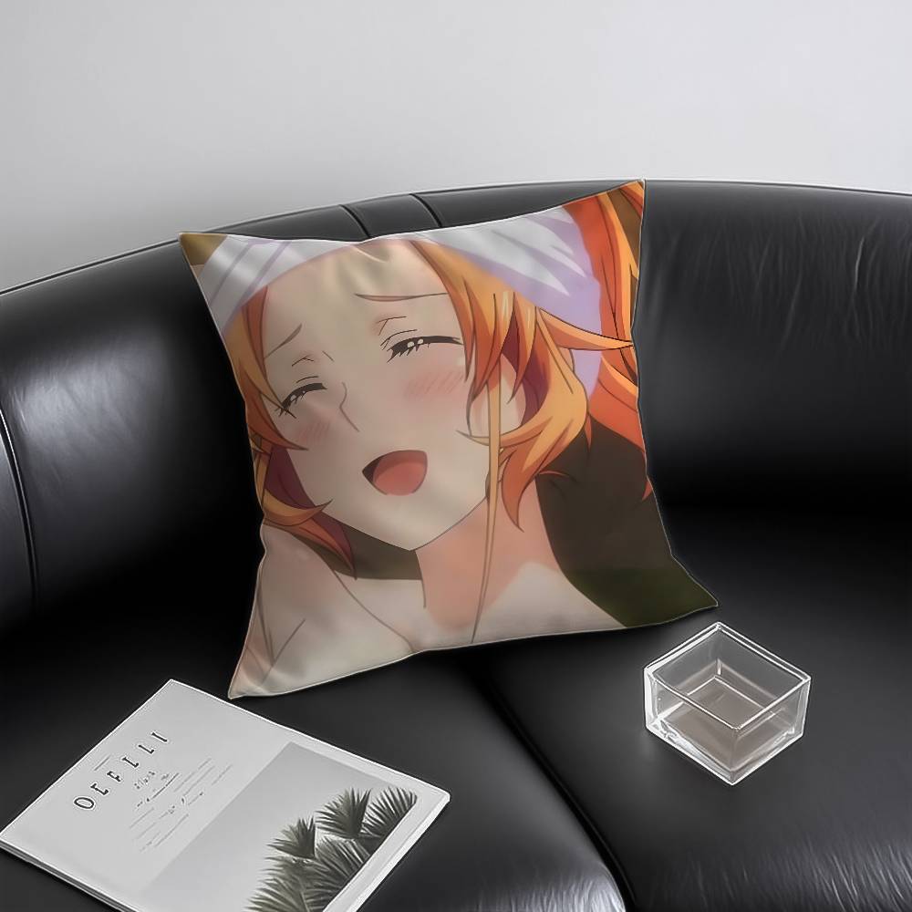 Food Wars Shokugeki No Soma Kissenbezug Milbenabweisend Unsichtbarer Reißverschluss Sofa Bett