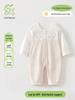 Brilliant Flower Sea Baby Air Conditioning Jumpsuit - Thin Summer Pajamas & Crawling Outfit