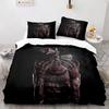 Povlečení na hlavu Siréna Single Twin Full Queen King Size Siréna Head Bed Set Sady přikrývek pro děti do ložnice pro děti 3D tisk 001
