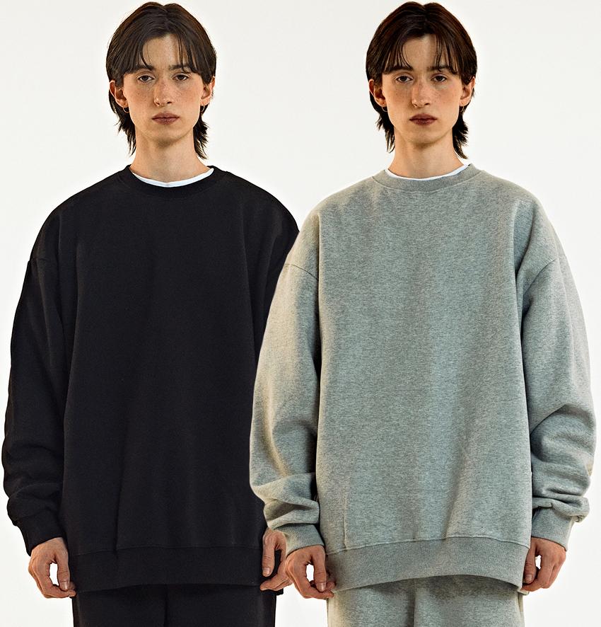 REBRENNER Daily Must Brushed Sweatshirt Set (Type A)
