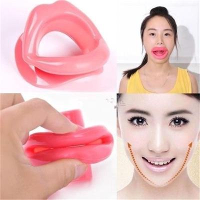Silicone Mouth Trainer Face Slimmer Mouth Massage Exercise Muscle Tightener Tool