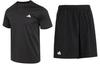 Tennis Casual Sportswear Men's Black HR8727+HR8725
