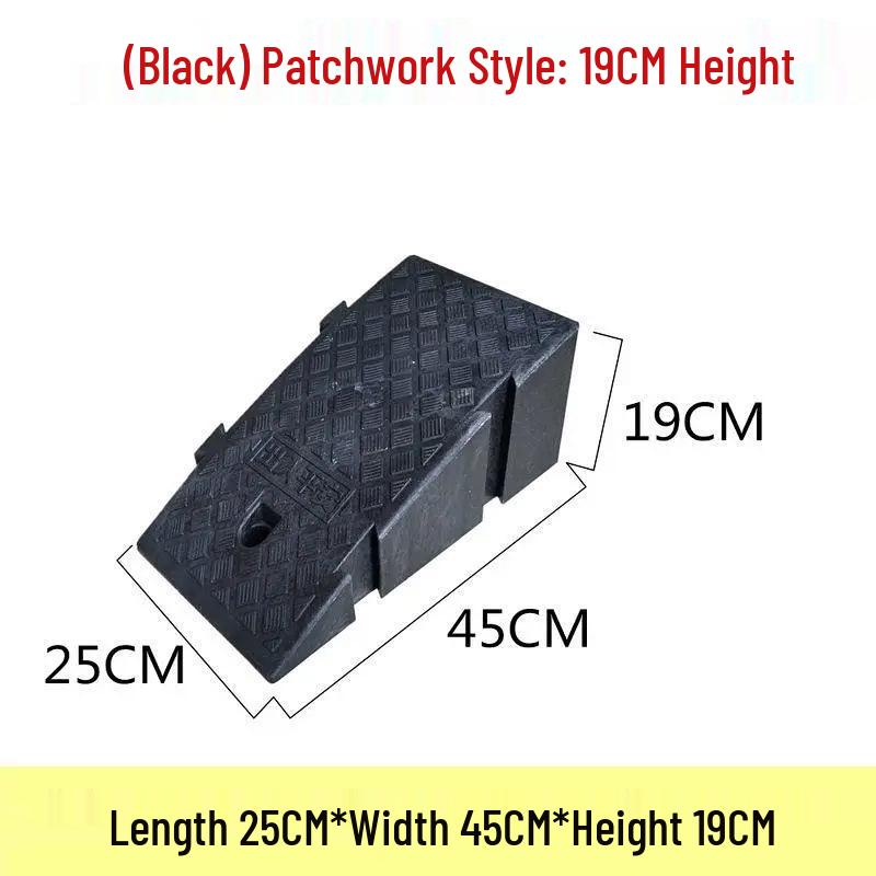Plastic Car Curb Ramp Threshold Mat for Road Climbing