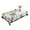 New Thickened Pvc Tablecloth Rectangular French Romantic Style Waterproof Oil-Proof Durable Washable Ambient Dining Table Cloth