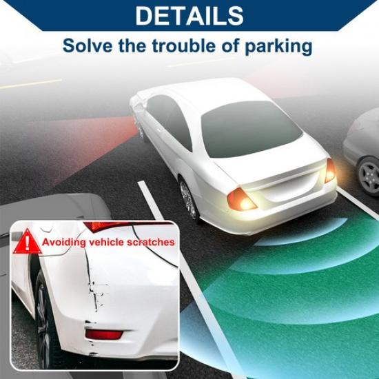 4x Vehicle Reverse Backup Radar System Reverse Parking Sensors Parking Sensors