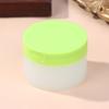 100G Empty Flip Cover Cleansing Balm Bottle Pp Round Frosted Cream Jar Cleaning Mud Mask Container Cotton Pad Sub-Bottle