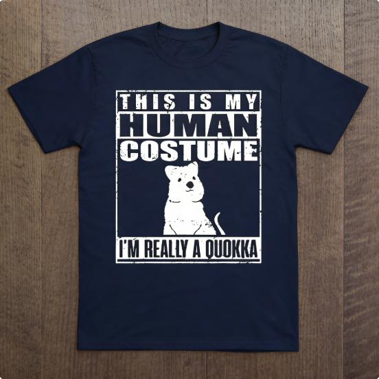 

This Is My HuUnisex Costume I m Really A Quokka Halloween Gift T Shirts Short Sleeve Birthday Summer Style T-shirt Unisexs Clothing 4XL