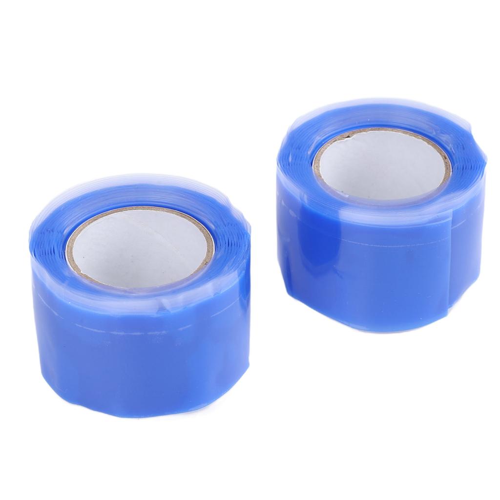 2 Rolls Kayak Paddle Grip Tape 4.92ft Anti Slip Self Fusing Silicone Tape for Pull Up Bars Sports Gym Equipment Tools