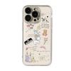 Artistic Illustration iPhone 17 Pro Case - Cute Transparent, Precise Cutouts, Anti-Fall Design
