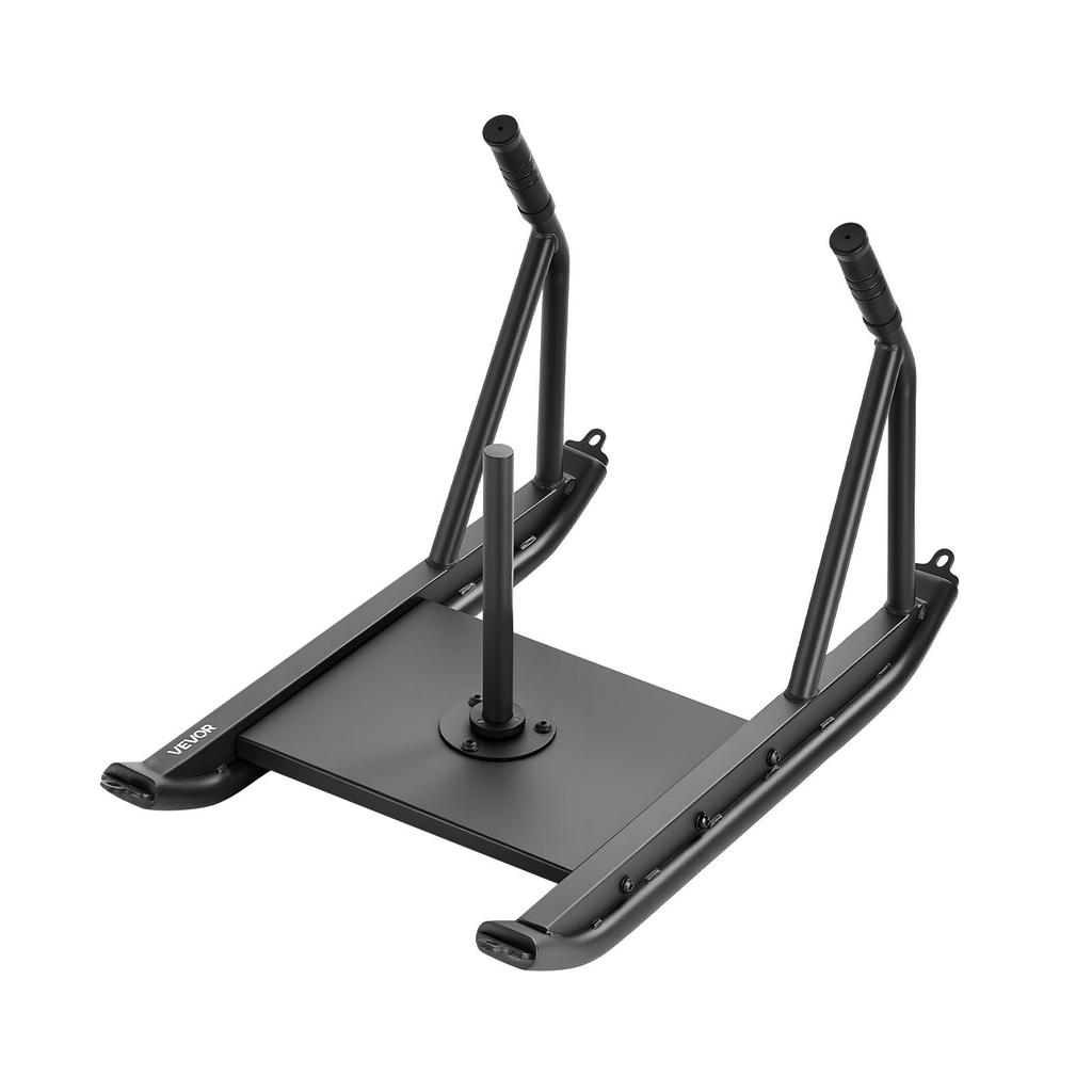 VEVOR Weight Sled, Steel Power Sled, Fitness Strength Training Sleds for Athletic Exercise Speed Improvement, Workout Fitness Equipment with Handle