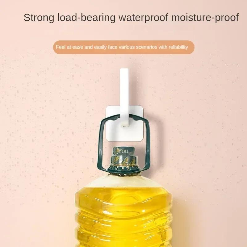 1PC Toilet Paper Holder Punch Free Under Cabinet Paper Roll Rack Tissue Hanger Storage Rack For Bathroom Toilet Kitchen Organize