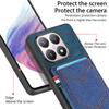 For Xiaomi 15T Case Retro Jean Cloth Texture Leather Back Phone Cover with Card Holder