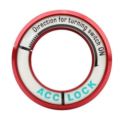 Car Ignition Switch Decoration Ring Circle Keyhole Cover Trim for Excelle XT GT