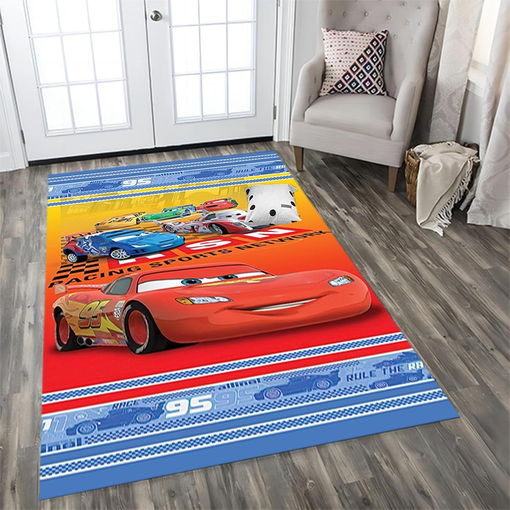 Lightning Mcqueen Racing Legend for Living Room rug, Bedroom, Study Room, Hallway Decoration, Perfect for Home Decoration or Holiday Gifts