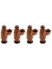 4PCS 15710-96J00 Fuel Injectors For Suzuki Outboard 175HP 200HP 225HP 250HP 300HP