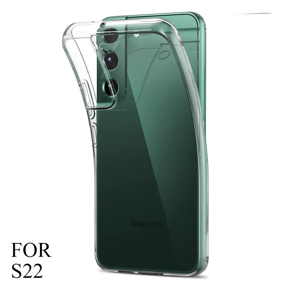 Ultra Thin Clear Silicone Case For Samsung Galaxy S23 S22 S21 S20 Ultra Plus FE Cover for Samsung Note 10 Plus 20 Ultra Funda