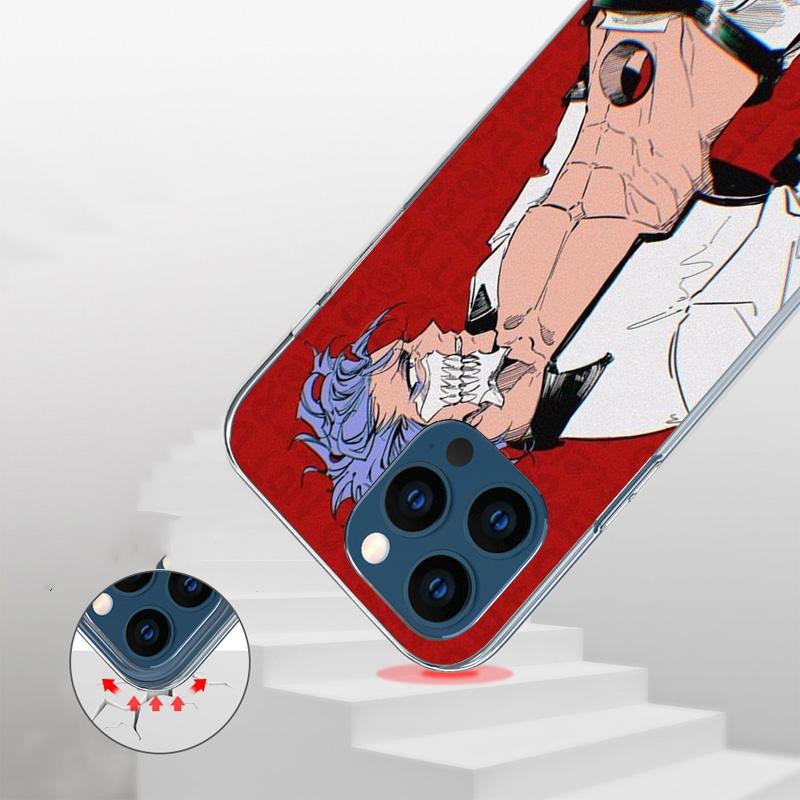 Bleach Grimmjow Phone Case For iPhone 17 Air 16 Pro Max 16E 15 + 14 Plus 11 12 13 Mini 7 8 SE Gift Print Cover Fundas 17 Air 16