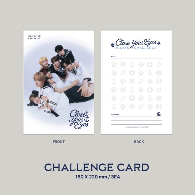 Pre-order CLOSE YOUR EYES 2026 Season's Greetings & POB