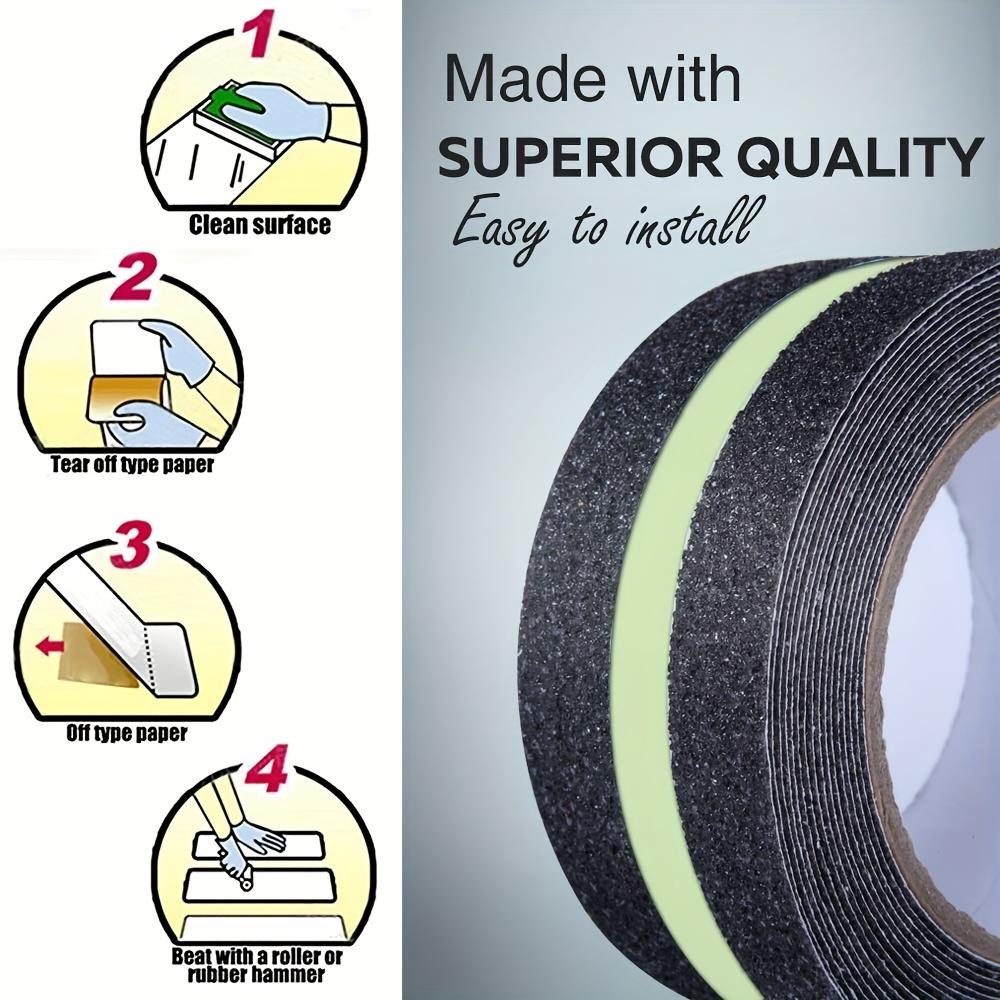 Luminous Anti-slip Safety Tape and Plastic Anti-slip Traction Tape Are Suitable for Stairs, Indoor and Outdoor Smooth Surfaces