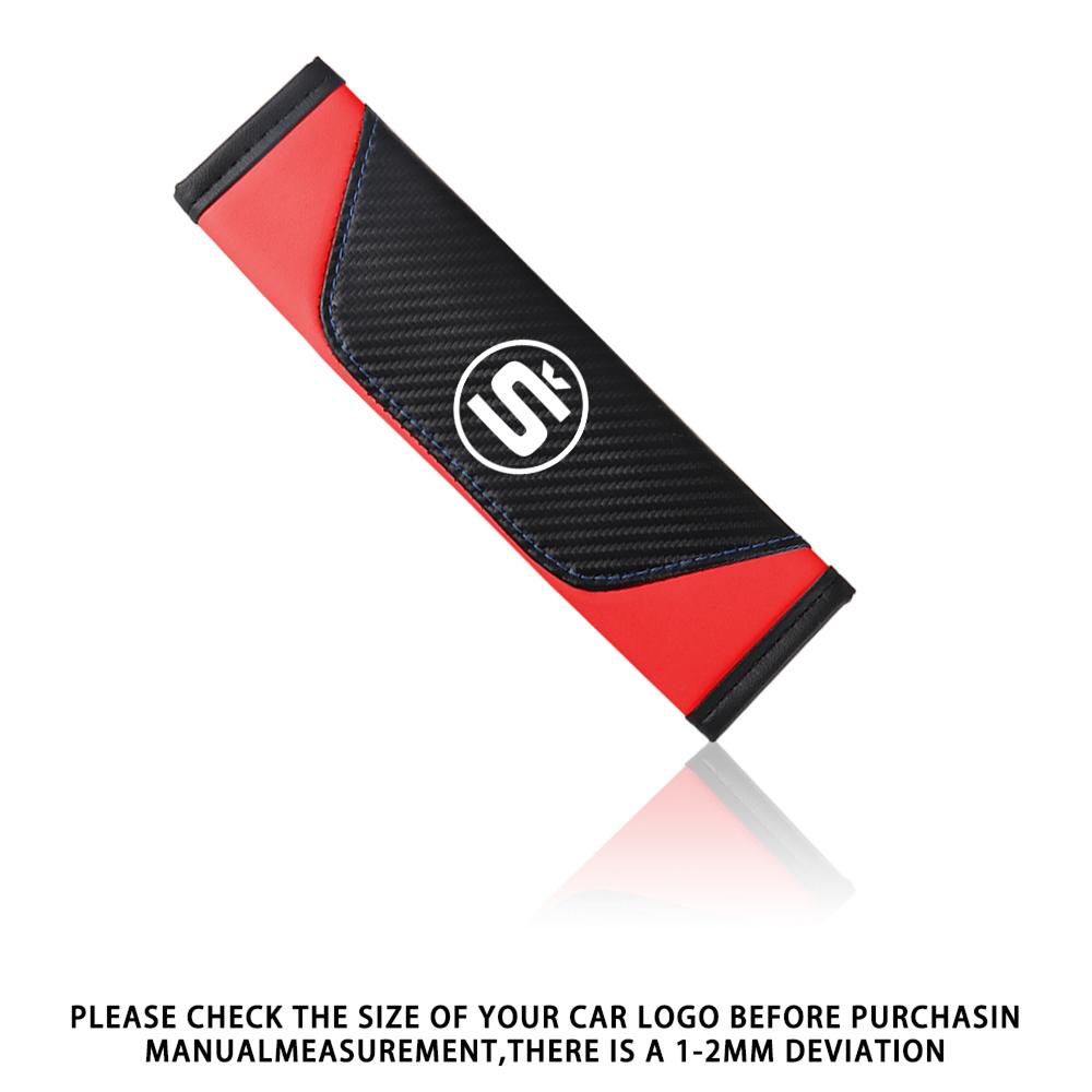 Car Seat Belt Cover Auto Cushion Safety Belts Shoulder Protection For Skoda Octavia MK2 MK3 2 3 A7 Fabia Karoq Kodiaq VII Rapid