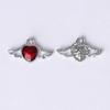 Fashionable Heart Pendant Necklace Handmade Love Cross Neckchain Stylish Clavicle Chain for Women Girls Elegant Choker