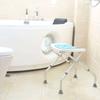 Lightweight Bathing Chair Foldable Design Waterproof Aluminum Alloy Construction Elderly Safety Shower Seat For Home Use