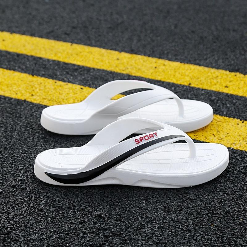 Casual fashion wear-resistant flip-flops men's summer soft bottom non-slip beach pinch foot cool slippers