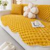 Special-shaped Sofa Cushion Winter Thick Plush Sofa Cover Irregular Anti-slip Cushion New Simple Sofa Cushion