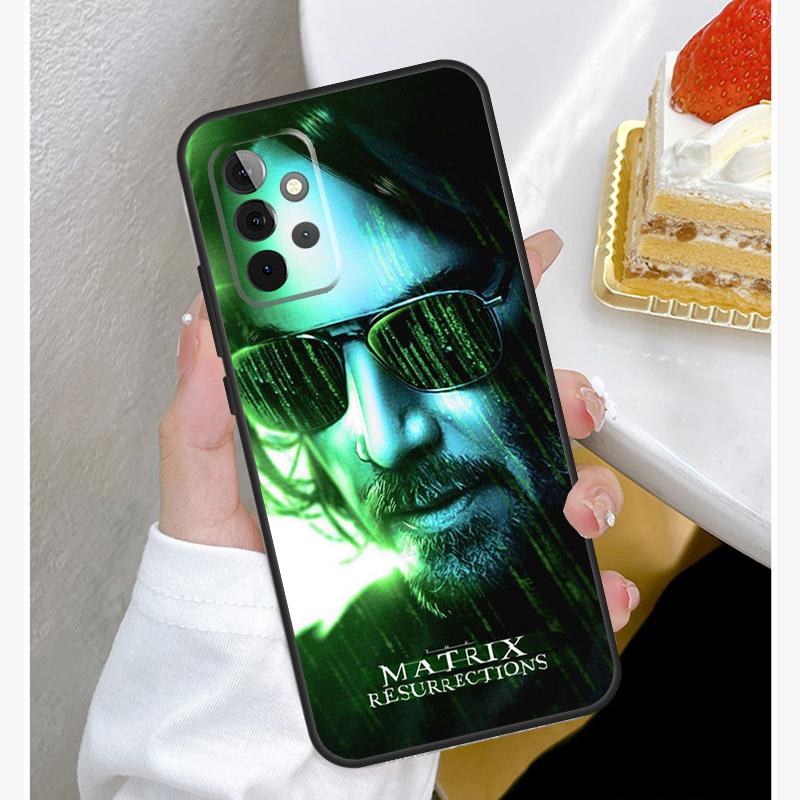 Matrix 4 Art Case For Samsung Galaxy A54 A34 A14 A15 A35 A55 A52 A32 A12 A51 A71 A33 A23 A13 A53 Coque