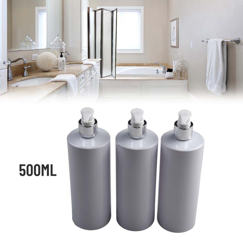 Refillable Pump Bottles Dish Soap Dispenser For Kitchen Sink Hand Soap Lotion Dispenser Shower Empty Storage Bottle Container