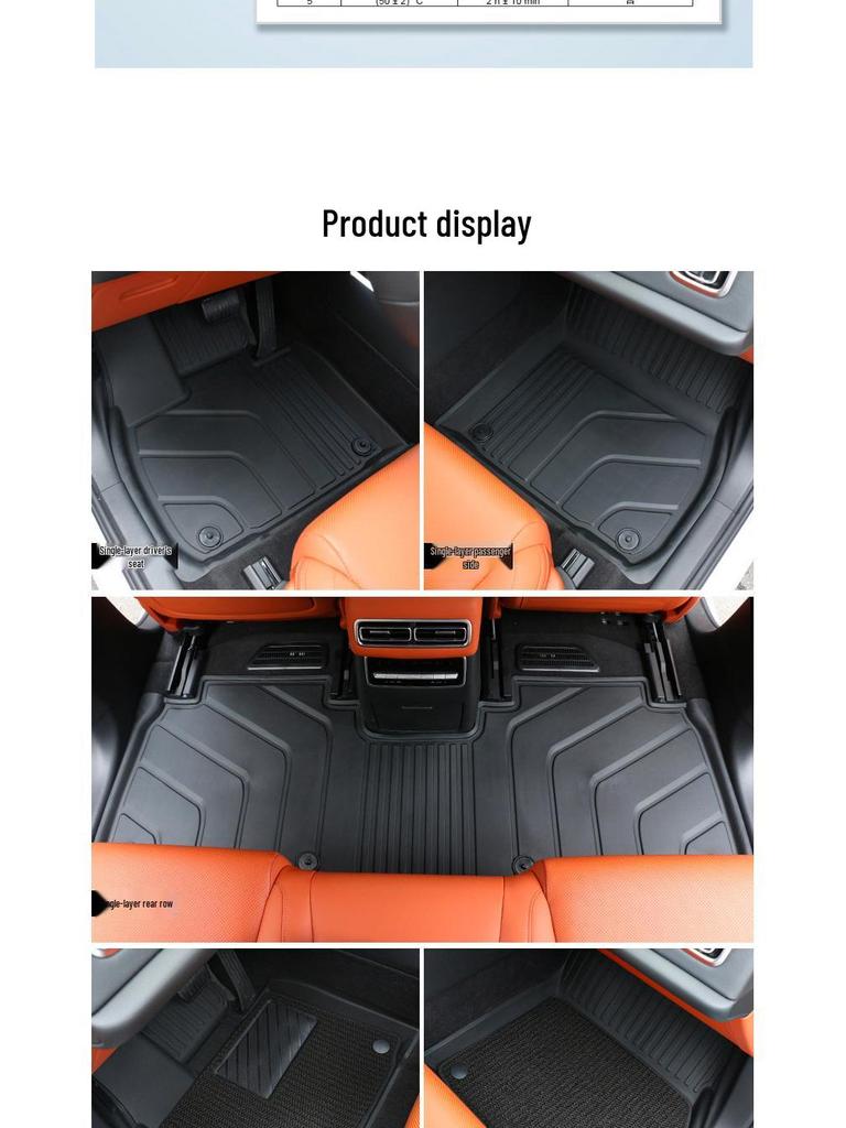 All-Inclusive Floor Mats for Ideal L7/L8/L9 - Car Interior Accessories
