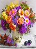 RUOPOTY DIY Frame Oil Painting By Numbers Flower Acrylic Aesthetic On Canvas Wall Art Picture By Numbers For Living Room