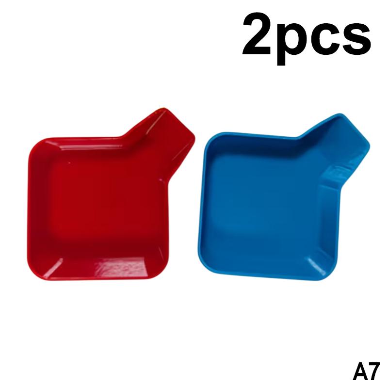 2/4Pcs Colorful Game Chip Trays Game Component Stands Game Coins Storage Tray Home Sorting Tray Portable Home Storage