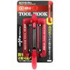 SK11 Aluminum Tool Hook SC L (Up to 3kg) Red (SATH-SC-RD-L)