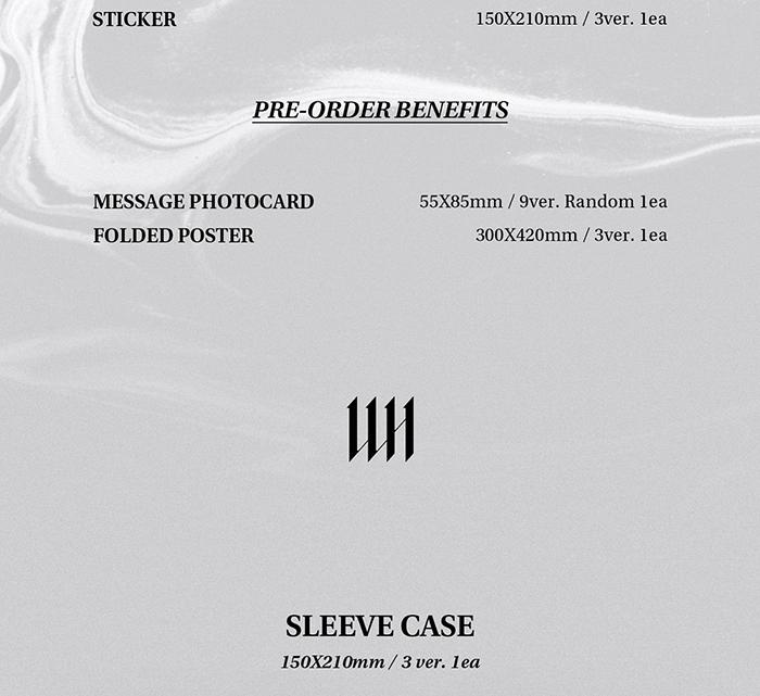 WONHO [Bittersweet] 2nd Single Album