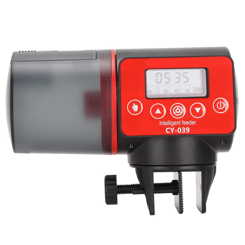 200ml Automatic Aquarium Fish Feeder Adjustable Multifunctional Electric Fish Food Dispenser for Fish Tank Aquarium