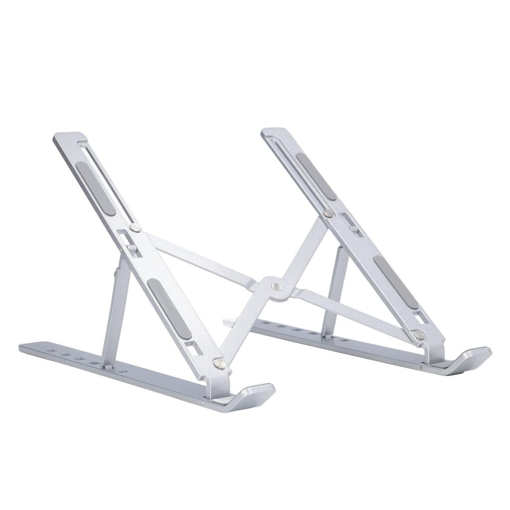 Laptop Stand Portable Adjustable Folding Ergonomic Aluminum Alloy Tablet PC Laptop Cooling Stand Riser With Storage Bag